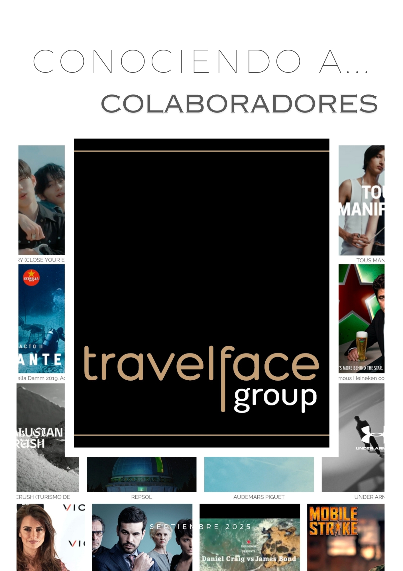 Logo agencia de viajes Travelface